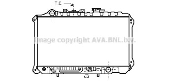 Теплообменник (AVA QUALITY COOLING: MZ2082)