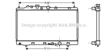 Теплообменник (AVA QUALITY COOLING: MZ2154)