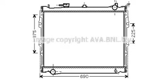 Теплообменник (AVA QUALITY COOLING: MZ2191)