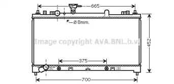 Теплообменник (AVA QUALITY COOLING: MZ2220)