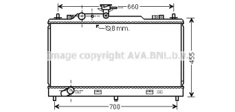 Теплообменник (AVA QUALITY COOLING: MZ2222)