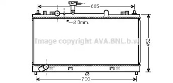 Теплообменник (AVA QUALITY COOLING: MZ2224)