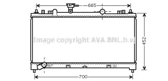 Теплообменник (AVA QUALITY COOLING: MZ2226)