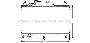 Теплообменник (AVA QUALITY COOLING: MZ2255)