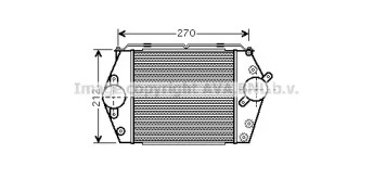 Теплообменник (AVA QUALITY COOLING: MZ4188)