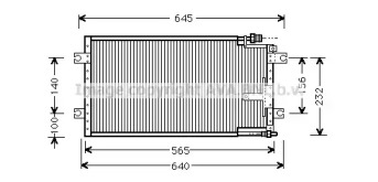 Конденсатор (AVA QUALITY COOLING: MZ5109)