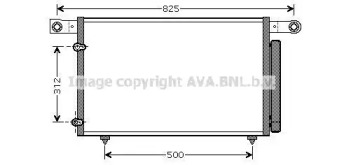 Конденсатор (AVA QUALITY COOLING: MZ5196D)