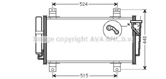 Конденсатор (AVA QUALITY COOLING: MZ5231D)