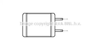 Теплообменник (AVA QUALITY COOLING: MZ6077)