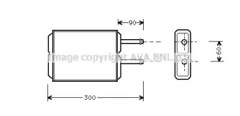 Теплообменник (AVA QUALITY COOLING: MZ6124)