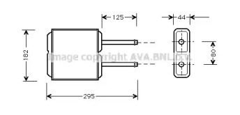 Теплообменник (AVA QUALITY COOLING: MZ6143)