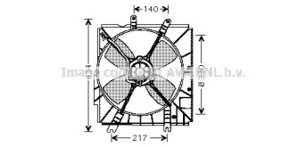 Вентилятор (AVA QUALITY COOLING: MZ7502)