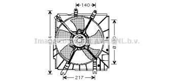 Вентилятор (AVA QUALITY COOLING: MZ7503)