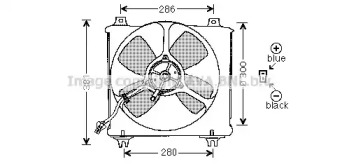 Вентилятор (AVA QUALITY COOLING: MZ7505)