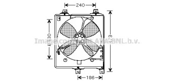 Вентилятор (AVA QUALITY COOLING: MZ7509)