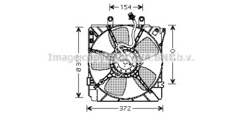 Вентилятор (AVA QUALITY COOLING: MZ7512)