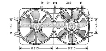 Вентилятор (AVA QUALITY COOLING: MZ7519)