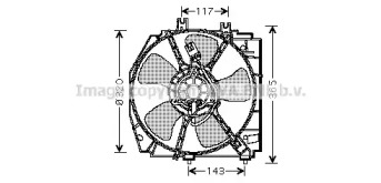 Вентилятор (AVA QUALITY COOLING: MZ7521)