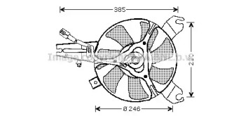 Вентилятор (AVA QUALITY COOLING: MZ7527)