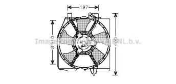 Вентилятор (AVA QUALITY COOLING: MZ7534)