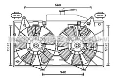 Вентилятор (AVA QUALITY COOLING: MZ7551)