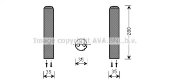 Осушитель (AVA QUALITY COOLING: MZD234)