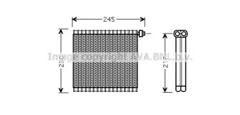 Испаритель (AVA QUALITY COOLING: MZV217)