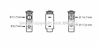 Клапан (AVA QUALITY COOLING: OL1412)