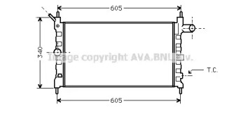 Теплообменник (AVA QUALITY COOLING: OL2022)