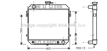 Теплообменник (AVA QUALITY COOLING: OL2025)