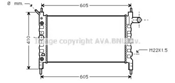 Теплообменник (AVA QUALITY COOLING: OL2026)