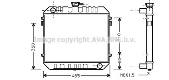 Теплообменник (AVA QUALITY COOLING: OL2027)