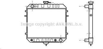 Теплообменник (AVA QUALITY COOLING: OL2035)