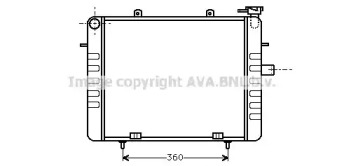 Теплообменник (AVA QUALITY COOLING: OL2036)