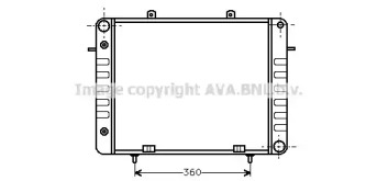 Теплообменник (AVA QUALITY COOLING: OL2039)