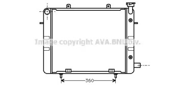 Теплообменник (AVA QUALITY COOLING: OL2040)