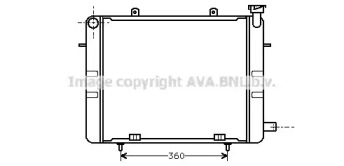 Теплообменник (AVA QUALITY COOLING: OL2041)