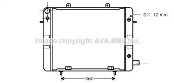 Теплообменник (AVA QUALITY COOLING: OL2045)