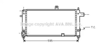 Теплообменник (AVA QUALITY COOLING: OL2054)