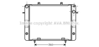 Теплообменник (AVA QUALITY COOLING: OL2056)