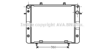 Теплообменник (AVA QUALITY COOLING: OL2057)