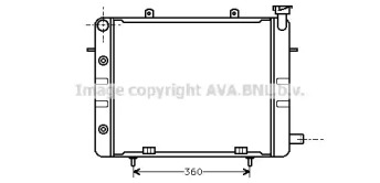 Теплообменник (AVA QUALITY COOLING: OL2060)