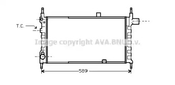 Теплообменник (AVA QUALITY COOLING: OL2063)