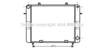 Теплообменник (AVA QUALITY COOLING: OL2070)