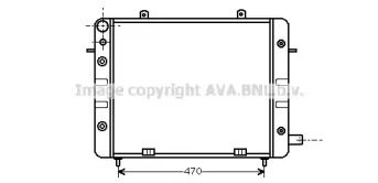 Теплообменник (AVA QUALITY COOLING: OL2071)