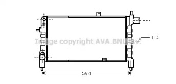 Теплообменник (AVA QUALITY COOLING: OL2074)