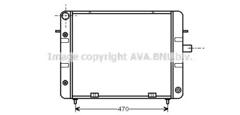 Теплообменник (AVA QUALITY COOLING: OL2080)