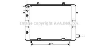 Теплообменник (AVA QUALITY COOLING: OL2083)