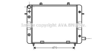 Теплообменник (AVA QUALITY COOLING: OL2084)