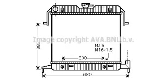 Теплообменник (AVA QUALITY COOLING: OL2085)